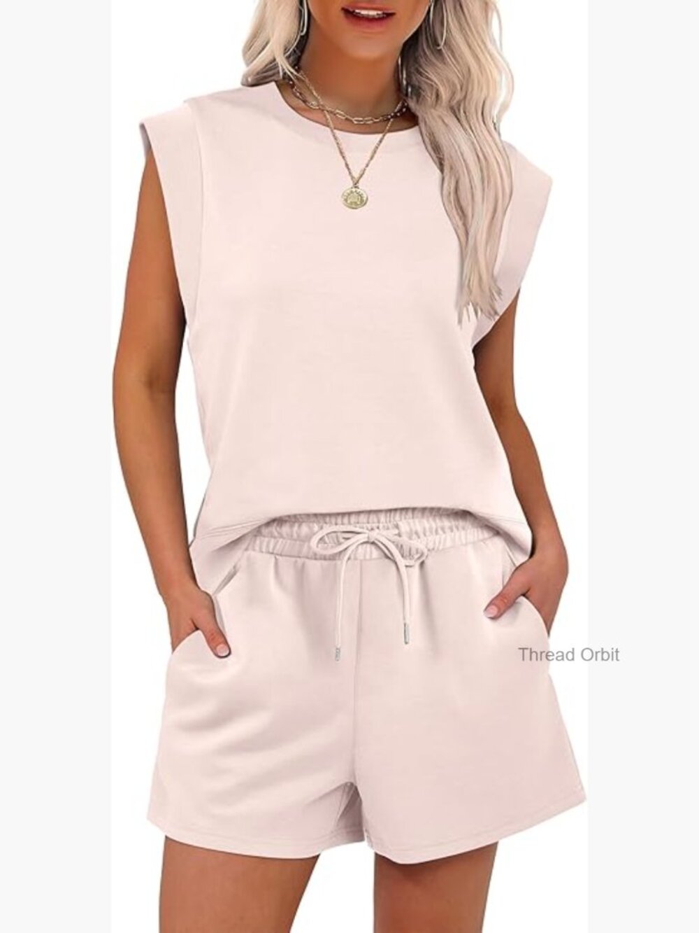 Summer Short Lounge Set Casual Beach Vacation Outfit Sweatsuit Tracksuit
